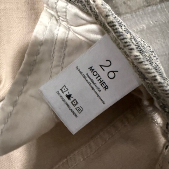 MOTHER The Hustler Flood Boa Babe Snake Print Jeans Size 26 NWT - Picture 12 of 13